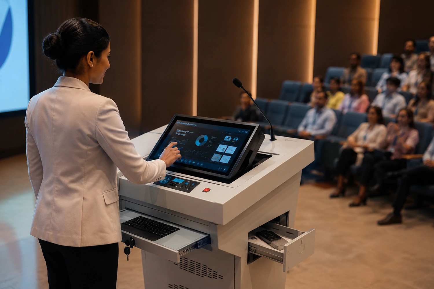 digital-podium-for-conferences