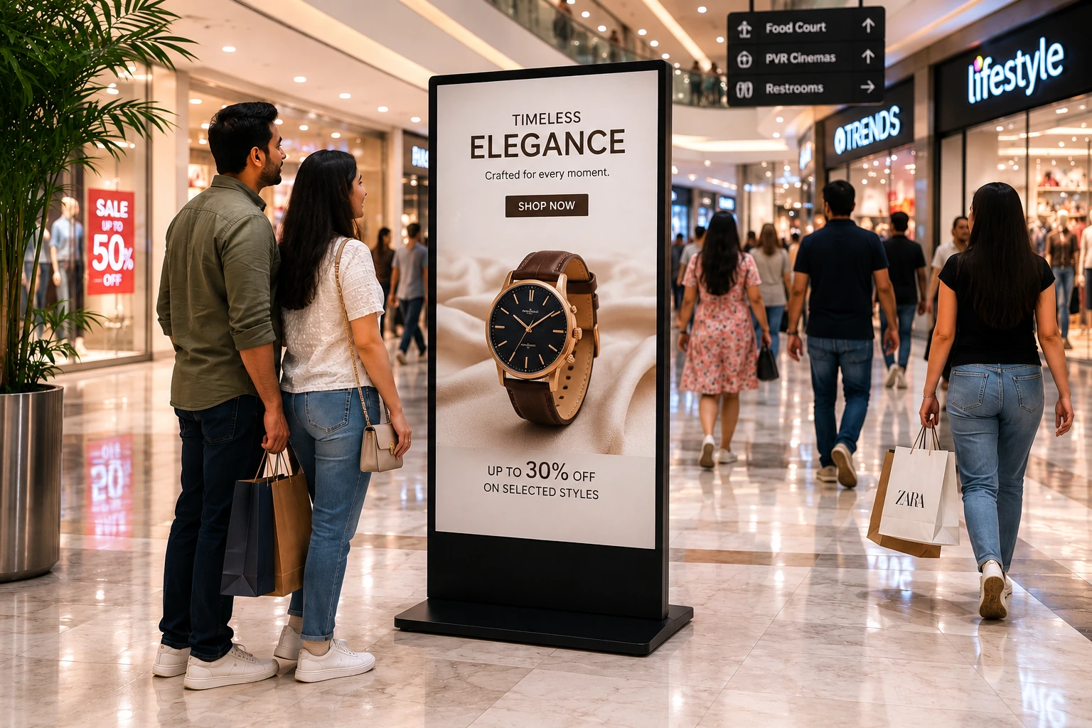 digital-standee-for-shopping-mall